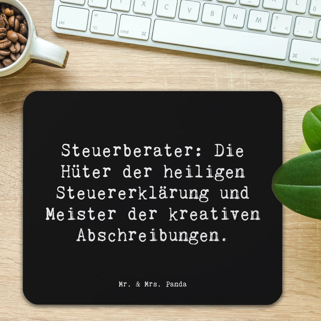 Mouse mat Saying Steuerberater: Die Hüter der heiligen Steuererklärung und Meister der kreativen Abschreibungen. Mousepad, Mauspad Büro, Mauspad, Büroausstattung, Designer Mauspad, Computer zubehör, PC Zubehör, Einzigartiges Mauspad, Mausunterlage, Arbeitszimmer, Beruf, Ausbildung, Jubiläum, Abschied, Rente, Kollege, Kollegin, Geschenk, Schenken, Arbeitskollege, Mitarbeiter, Firma, Danke, Dankeschön