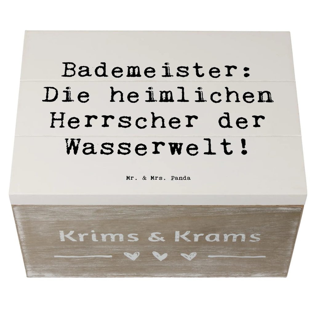 Holzkiste Spruch Bademeister Herrscher Dekokiste, Schatzkiste, Erinnerungskiste, Holzkiste, Kiste, Geschenkbox, Erinnerungsbox, Schatulle, Geschenkdose, Aufbewahrungsbox, Truhe, XXL, Beruf, Ausbildung, Jubiläum, Abschied, Rente, Kollege, Kollegin, Geschenk, Schenken, Arbeitskollege, Mitarbeiter, Firma, Danke, Dankeschön