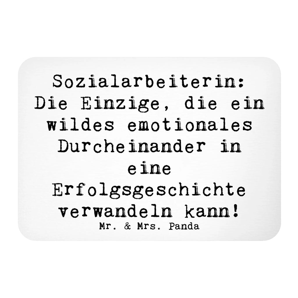 Magnet Saying Sozialarbeiterin: Die Einzige, die ein wildes emotionales Durcheinander in eine Erfolgsgeschichte verwandeln kann! Kühlschrank Dekoration, Dekomagnet, Pinnwandmagnet, Kühlschrankmagnet, Notiz Magnet, Motivmagnete, Souvenir Magnet, Whiteboard Magnet, Beruf, Ausbildung, Jubiläum, Abschied, Rente, Kollege, Kollegin, Geschenk, Schenken, Arbeitskollege, Mitarbeiter, Firma, Danke, Dankeschön