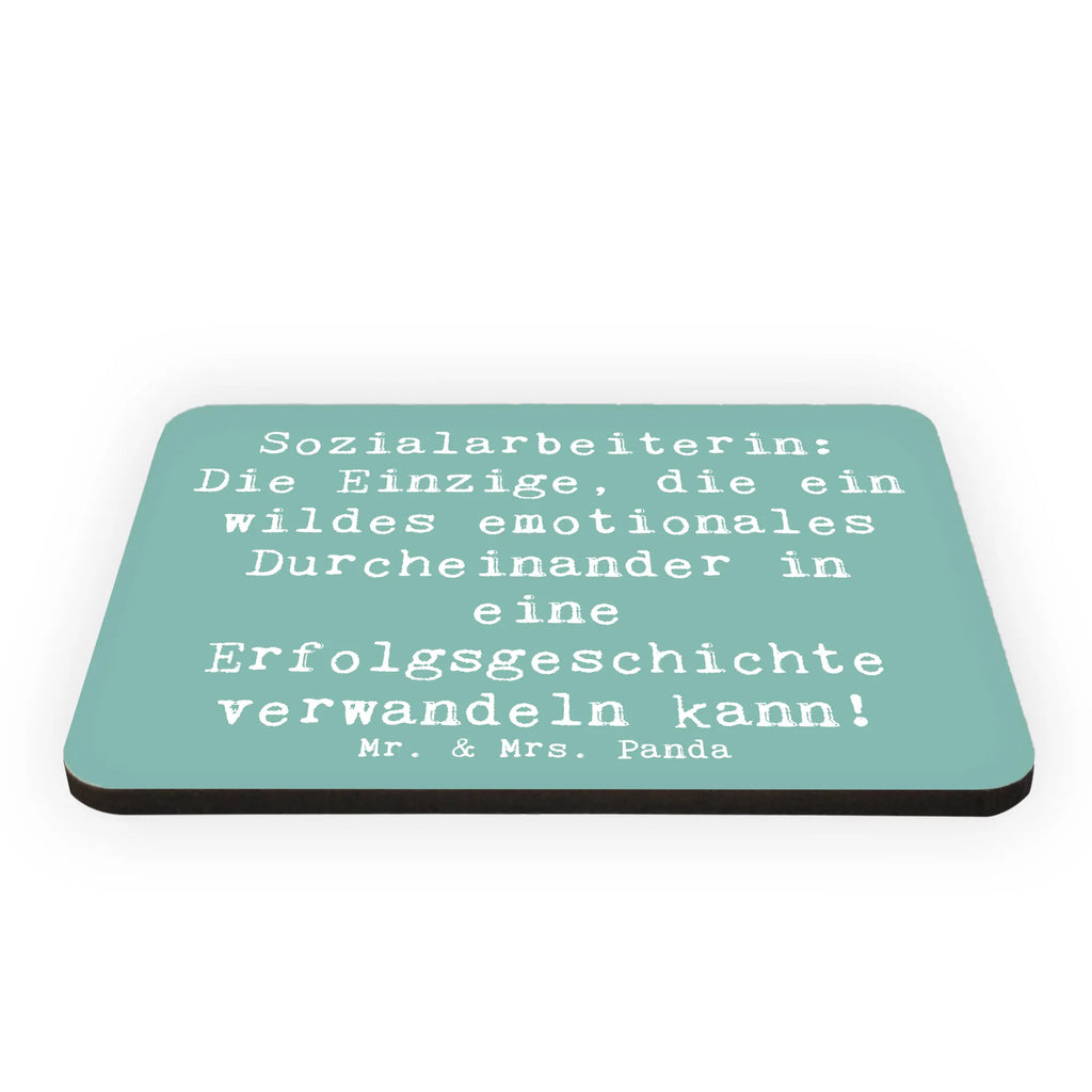 Magnet Saying Sozialarbeiterin: Die Einzige, die ein wildes emotionales Durcheinander in eine Erfolgsgeschichte verwandeln kann! Kühlschrank Dekoration, Dekomagnet, Pinnwandmagnet, Kühlschrankmagnet, Notiz Magnet, Motivmagnete, Souvenir Magnet, Whiteboard Magnet, Beruf, Ausbildung, Jubiläum, Abschied, Rente, Kollege, Kollegin, Geschenk, Schenken, Arbeitskollege, Mitarbeiter, Firma, Danke, Dankeschön