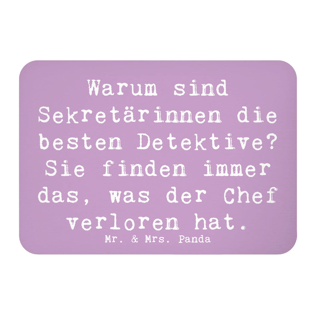 Magnet Spruch Warum sind Sekretärinnen die besten Detektive? Sie finden immer das, was der Chef verloren hat. Motivmagnete, Notiz Magnet, Kühlschrank Dekoration, Whiteboard Magnet, Pinnwandmagnet, Dekomagnet, Souvenir Magnet, Kühlschrankmagnet, Beruf, Ausbildung, Jubiläum, Abschied, Rente, Kollege, Kollegin, Geschenk, Schenken, Arbeitskollege, Mitarbeiter, Firma, Danke, Dankeschön