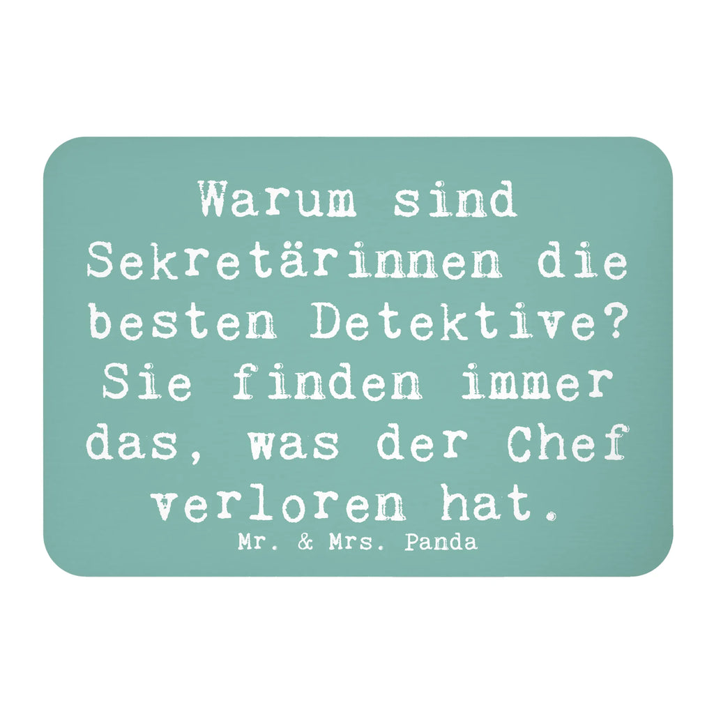 Magnet Spruch Warum sind Sekretärinnen die besten Detektive? Sie finden immer das, was der Chef verloren hat. Motivmagnete, Notiz Magnet, Kühlschrank Dekoration, Whiteboard Magnet, Pinnwandmagnet, Dekomagnet, Souvenir Magnet, Kühlschrankmagnet, Beruf, Ausbildung, Jubiläum, Abschied, Rente, Kollege, Kollegin, Geschenk, Schenken, Arbeitskollege, Mitarbeiter, Firma, Danke, Dankeschön