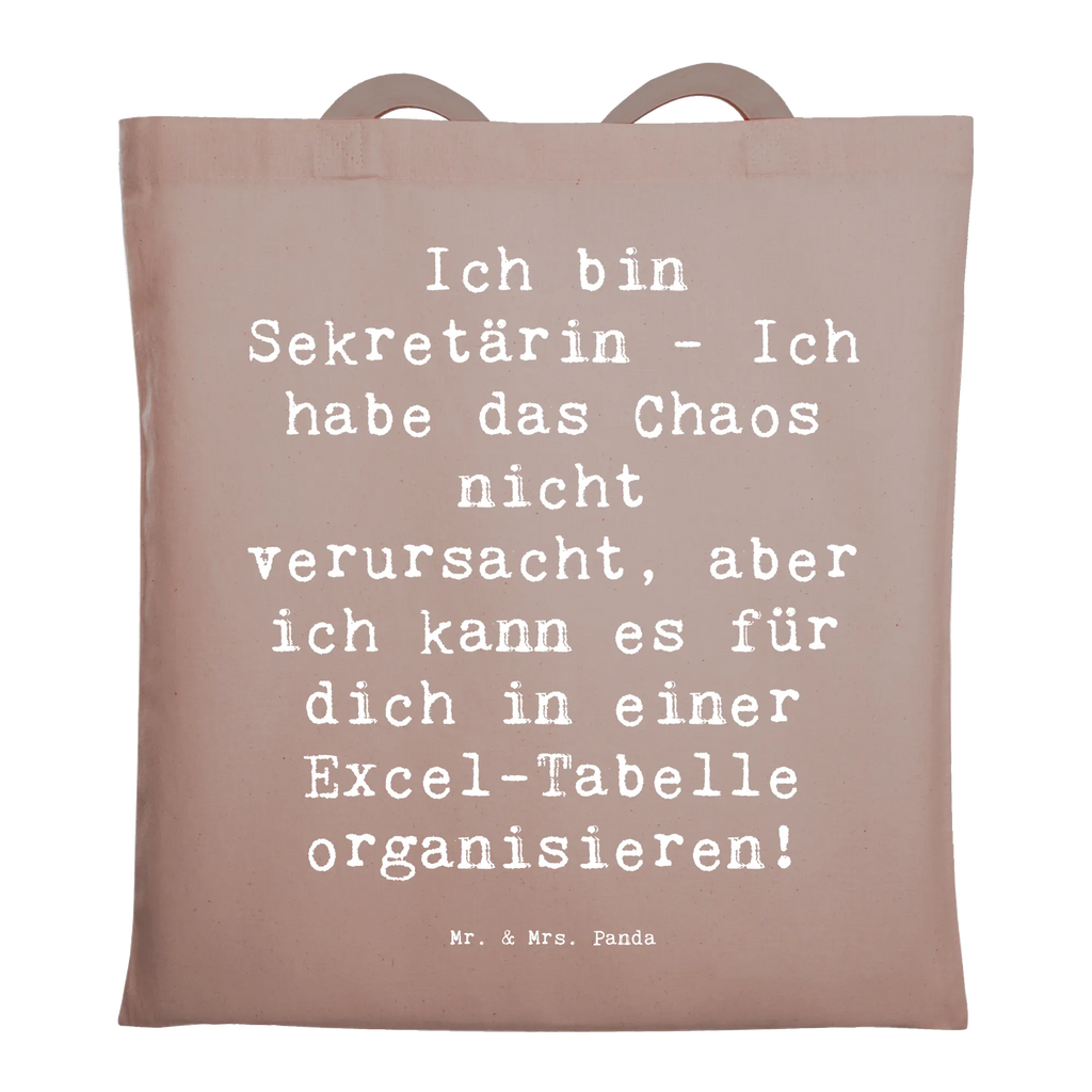 Tragetasche Spruch Ich bin Sekretärin - Ich habe das Chaos nicht verursacht, aber ich kann es für dich in einer Excel-Tabelle organisieren! Beuteltasche, Schultertasche, Tasche, Beutel, Einkaufstasche, Strandtasche, Tragetasche, Umhängetasche, Jutebeutel, Shopper, Stoffbeutel, Laptoptasche, Badetasche, Stofftasche, Jutetasche, Einkaufstüte, Beruf, Ausbildung, Jubiläum, Abschied, Rente, Kollege, Kollegin, Geschenk, Schenken, Arbeitskollege, Mitarbeiter, Firma, Danke, Dankeschön