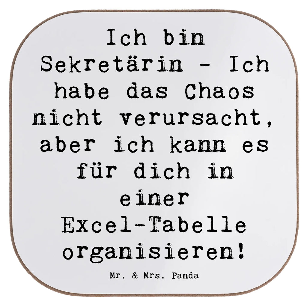 Square coaster Saying Ich bin Sekretärin - Ich habe das Chaos nicht verursacht, aber ich kann es für dich in einer Excel-Tabelle organisieren! Untersetzer, Glasuntersetzer, Untersetzer Holz, Getränkeuntersetzer, Untersetzer Design, Tassen Untersetzer, Untersetzer Gläser, Untersetzer aus Holz, Holzuntersetzer, Korkuntersetzer, Untersetzer für Gläser, Bierdeckel, Beruf, Ausbildung, Jubiläum, Abschied, Rente, Kollege, Kollegin, Geschenk, Schenken, Arbeitskollege, Mitarbeiter, Firma, Danke, Dankeschön