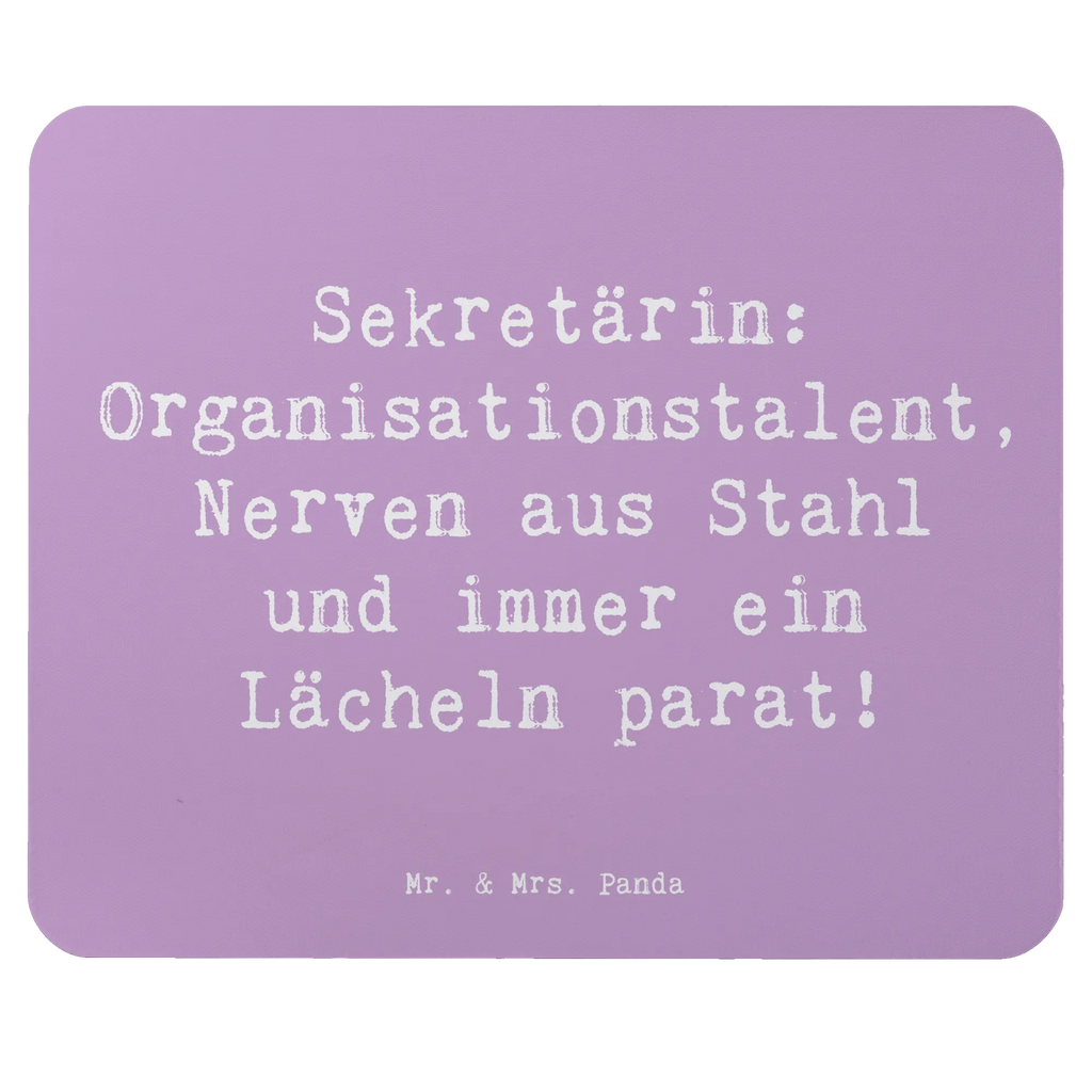 Mouse mat Saying Sekretärin: Organisationstalent, Nerven aus Stahl und immer ein Lächeln parat! Büroausstattung, PC Zubehör, Mousepad, Arbeitszimmer, Mauspad Büro, Designer Mauspad, Computer zubehör, Mauspad, Mausunterlage, Einzigartiges Mauspad, Beruf, Ausbildung, Jubiläum, Abschied, Rente, Kollege, Kollegin, Geschenk, Schenken, Arbeitskollege, Mitarbeiter, Firma, Danke, Dankeschön