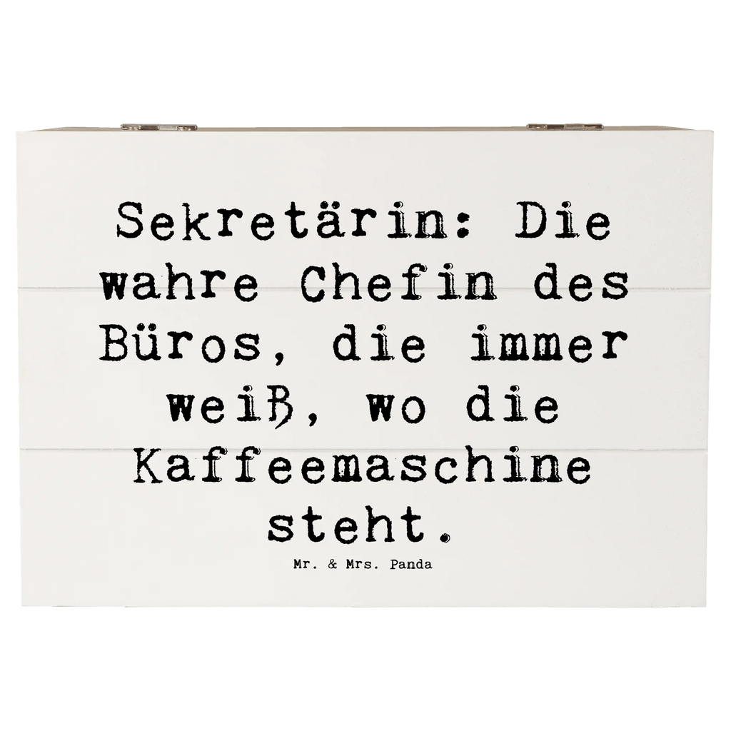 Holzkiste Spruch Sekretärin: Die wahre Chefin des Büros, die immer weiß, wo die Kaffeemaschine steht. Erinnerungsbox, XXL, Geschenkbox, Schatzkiste, Erinnerungskiste, Aufbewahrungsbox, Truhe, Dekokiste, Kiste, Schatulle, Holzkiste, Geschenkdose, Beruf, Ausbildung, Jubiläum, Abschied, Rente, Kollege, Kollegin, Geschenk, Schenken, Arbeitskollege, Mitarbeiter, Firma, Danke, Dankeschön
