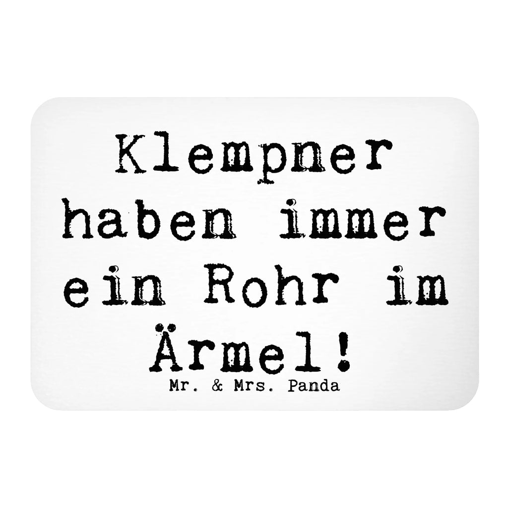 Magnet Saying Klempner haben immer ein Rohr im Ärmel! Souvenir Magnet, Notiz Magnet, Motivmagnete, Kühlschrank Dekoration, Whiteboard Magnet, Pinnwandmagnet, Kühlschrankmagnet, Dekomagnet, Beruf, Ausbildung, Jubiläum, Abschied, Rente, Kollege, Kollegin, Geschenk, Schenken, Arbeitskollege, Mitarbeiter, Firma, Danke, Dankeschön