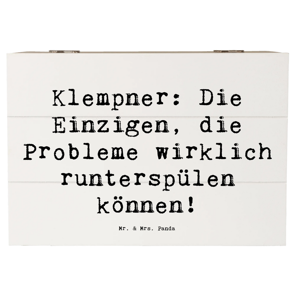 Holzkiste Spruch Klempner Experten XXL, Holzkiste, Aufbewahrungsbox, Dekokiste, Geschenkdose, Geschenkbox, Schatzkiste, Erinnerungskiste, Kiste, Erinnerungsbox, Schatulle, Truhe, Beruf, Ausbildung, Jubiläum, Abschied, Rente, Kollege, Kollegin, Geschenk, Schenken, Arbeitskollege, Mitarbeiter, Firma, Danke, Dankeschön