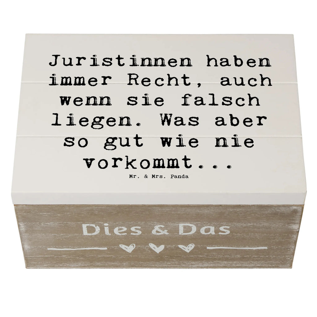 Wooden chest Saying Juristinnen haben immer Recht, auch wenn sie falsch liegen. Was aber so gut wie nie vorkommt... Truhe, Schatulle, Erinnerungsbox, Geschenkdose, Kiste, Holzkiste, Aufbewahrungsbox, XXL, Erinnerungskiste, Dekokiste, Schatzkiste, Geschenkbox, Beruf, Ausbildung, Jubiläum, Abschied, Rente, Kollege, Kollegin, Geschenk, Schenken, Arbeitskollege, Mitarbeiter, Firma, Danke, Dankeschön