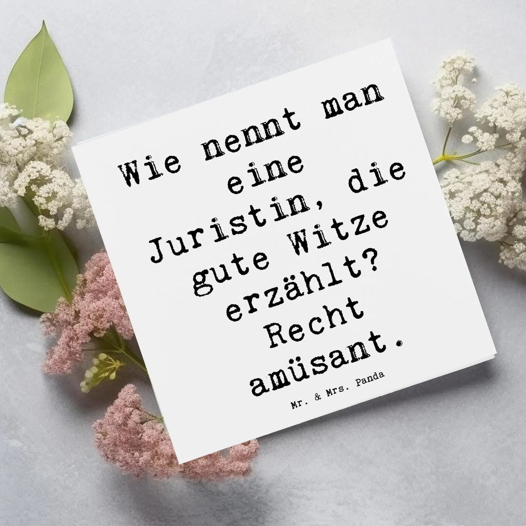 Deluxe Karte Spruch Juristin Humor Hochzeitskarte, Einladungskarte, Klappkarte, Grußkarte, Geburtstagskarte, Karte, Glückwunschkarte, Hochwertige Grußkarte, Hochwertige Klappkarte, Beruf, Ausbildung, Jubiläum, Abschied, Rente, Kollege, Kollegin, Geschenk, Schenken, Arbeitskollege, Mitarbeiter, Firma, Danke, Dankeschön