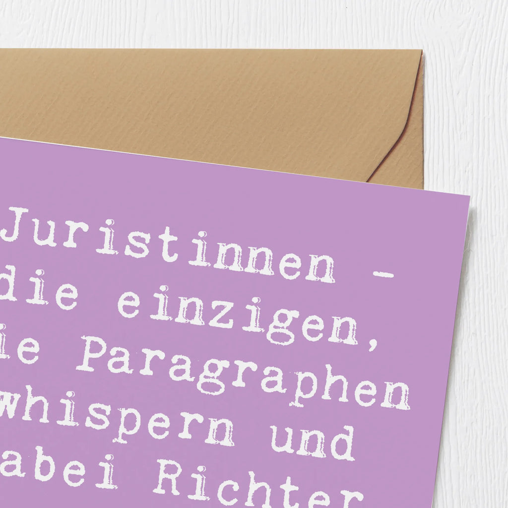 Deluxe Karte Spruch Juristin Zauber Karte, Grußkarte, Hochwertige Klappkarte, Einladungskarte, Hochwertige Grußkarte, Geburtstagskarte, Hochzeitskarte, Klappkarte, Glückwunschkarte, Beruf, Ausbildung, Jubiläum, Abschied, Rente, Kollege, Kollegin, Geschenk, Schenken, Arbeitskollege, Mitarbeiter, Firma, Danke, Dankeschön