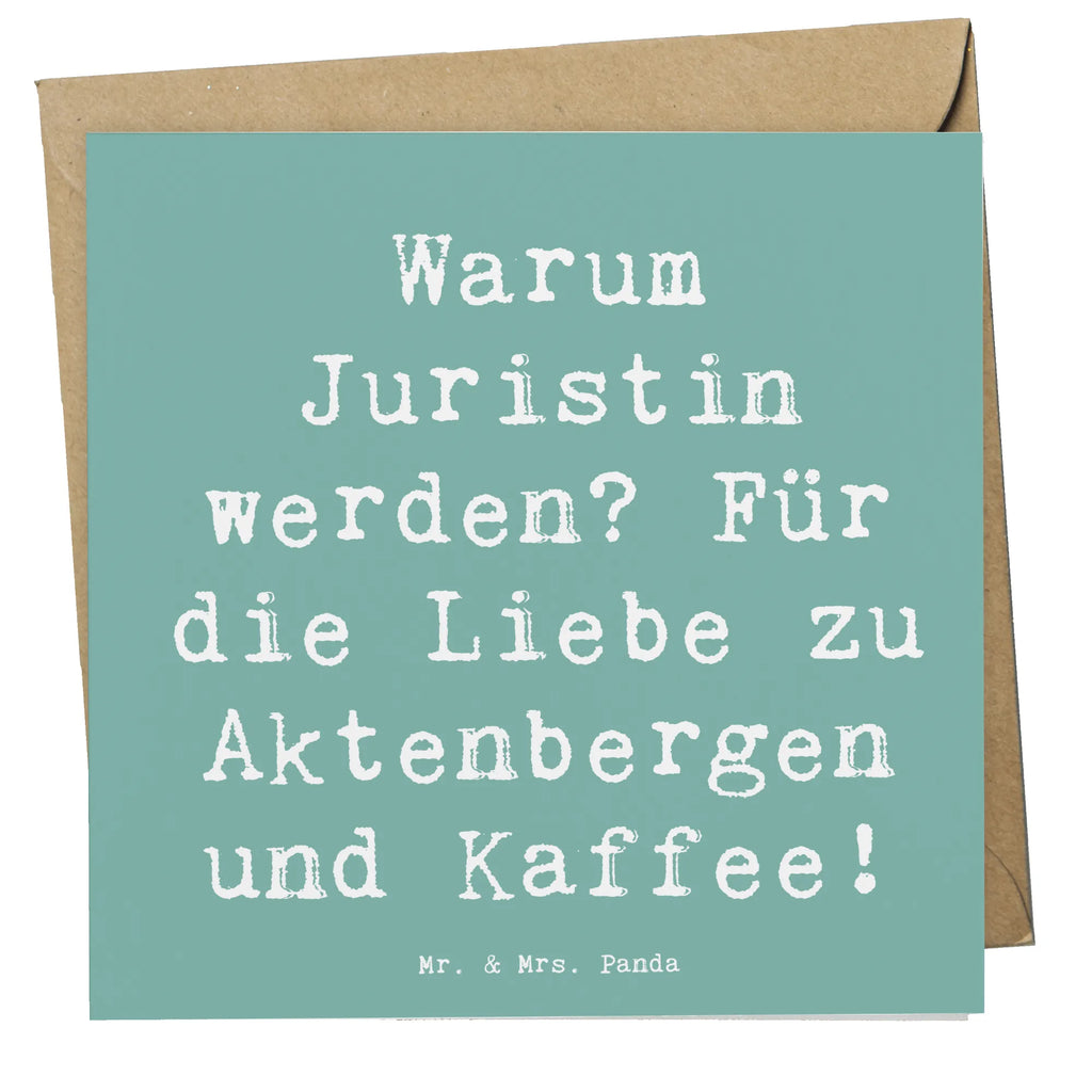 Deluxe Karte Spruch Juristin Liebe Grußkarte, Geburtstagskarte, Einladungskarte, Karte, Hochwertige Grußkarte, Hochwertige Klappkarte, Glückwunschkarte, Hochzeitskarte, Klappkarte, Beruf, Ausbildung, Jubiläum, Abschied, Rente, Kollege, Kollegin, Geschenk, Schenken, Arbeitskollege, Mitarbeiter, Firma, Danke, Dankeschön