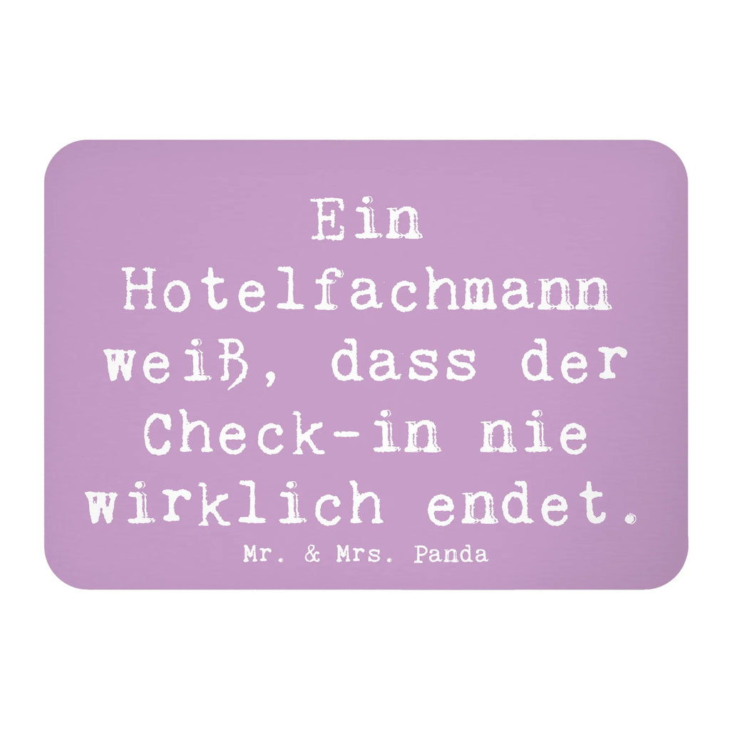 Magnet Saying Ein Hotelfachmann weiß, dass der Check-in nie wirklich endet. Souvenir Magnet, Motivmagnete, Dekomagnet, Kühlschrankmagnet, Kühlschrank Dekoration, Pinnwandmagnet, Notiz Magnet, Whiteboard Magnet, Beruf, Ausbildung, Jubiläum, Abschied, Rente, Kollege, Kollegin, Geschenk, Schenken, Arbeitskollege, Mitarbeiter, Firma, Danke, Dankeschön