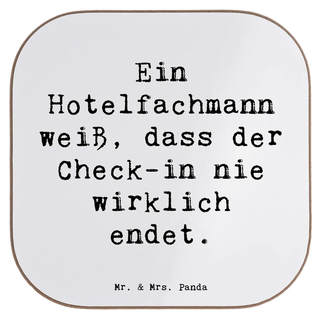 Square coaster Saying Ein Hotelfachmann weiß, dass der Check-in nie wirklich endet. Holzuntersetzer, Getränkeuntersetzer, Korkuntersetzer, Untersetzer für Gläser, Bierdeckel, Untersetzer, Untersetzer Gläser, Tassen Untersetzer, Untersetzer Design, Untersetzer aus Holz, Glasuntersetzer, Untersetzer Holz, Beruf, Ausbildung, Jubiläum, Abschied, Rente, Kollege, Kollegin, Geschenk, Schenken, Arbeitskollege, Mitarbeiter, Firma, Danke, Dankeschön