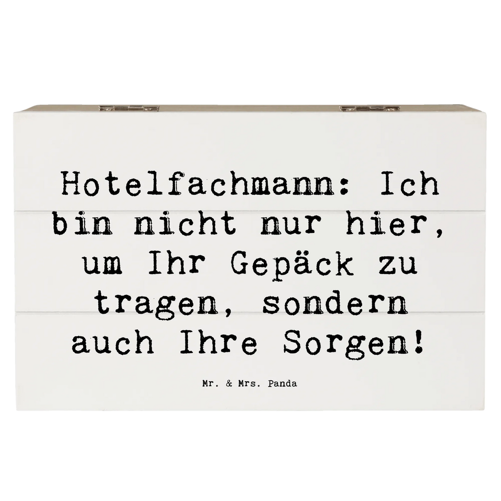 Holzkiste Spruch Hotelfachmann: Ich bin nicht nur hier, um Ihr Gepäck zu tragen, sondern auch Ihre Sorgen! Kiste, Aufbewahrungsbox, Truhe, Erinnerungskiste, Erinnerungsbox, Dekokiste, Holzkiste, Schatulle, Geschenkdose, XXL, Schatzkiste, Geschenkbox, Beruf, Ausbildung, Jubiläum, Abschied, Rente, Kollege, Kollegin, Geschenk, Schenken, Arbeitskollege, Mitarbeiter, Firma, Danke, Dankeschön