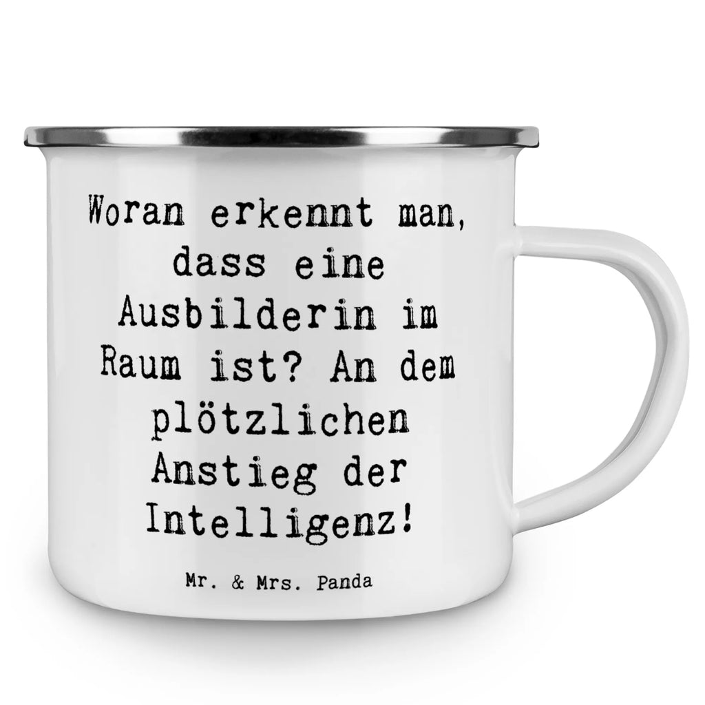 Camping Emaille Tasse Spruch Woran erkennt man, dass eine Ausbilderin im Raum ist? An dem plötzlichen Anstieg der Intelligenz! Tasse Camping, Metalltasse für Camping, Camping Tassen, Emaille Becher Camping, Trinkbecher, Metalltasse, Blechtasse, Emailletasse, Emaille Campingbecher, Camping Tasse Metall, Emaille Trinkbecher, Kaffee Blechtasse, Camping Tassen Emaille, Outdoor Tasse, Emaille Tassen, Camping Becher, Outdoor Becher, Blechtassen, Metall Tasse, Emaille Becher, Tasse Emaille, Campingtasse, Camping Becher Edelstahl, Emaille Tasse, Campingbecher, Campingtassen, Edelstahl Trinkbecher, Camping Tasse Emaille, Emaille Tasse Camping, Blechtasse Outdoor, Beruf, Ausbildung, Jubiläum, Abschied, Rente, Kollege, Kollegin, Geschenk, Schenken, Arbeitskollege, Mitarbeiter, Firma, Danke, Dankeschön