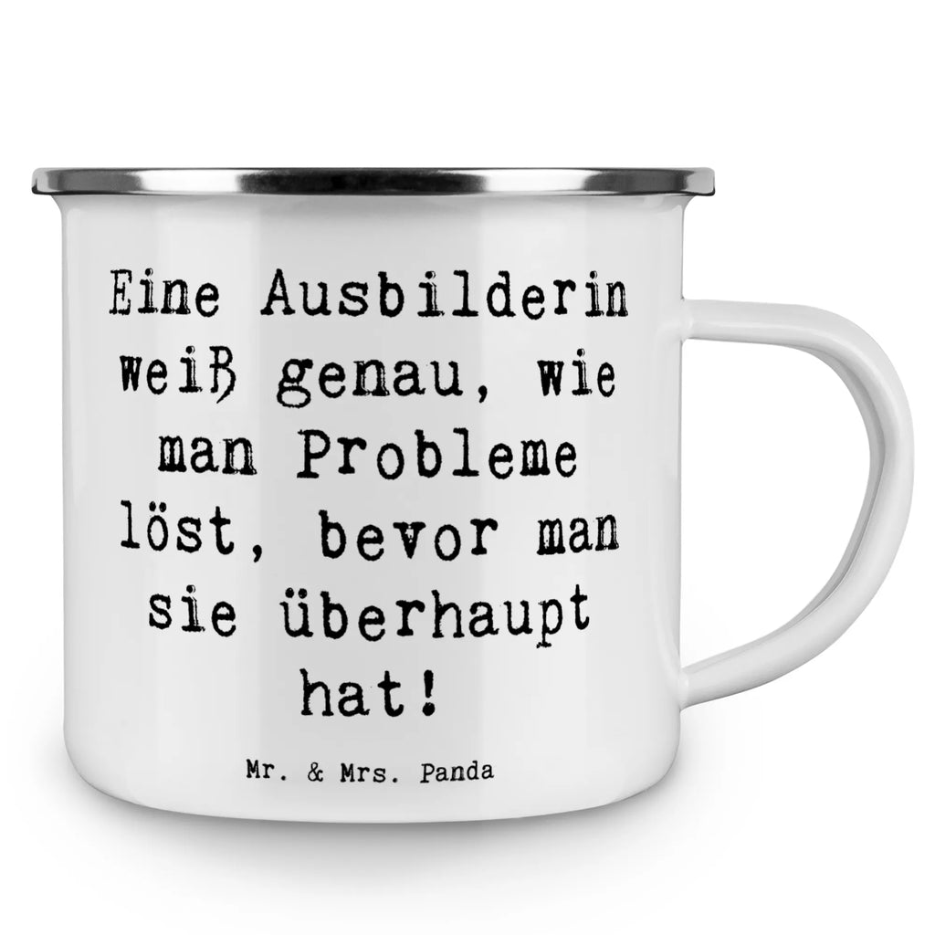 Camping Emaille Tasse Spruch Eine Ausbilderin weiß genau, wie man Probleme löst, bevor man sie überhaupt hat! Tasse Emaille, Emaille Campingbecher, Trinkbecher, Blechtasse, Outdoor Tasse, Camping Tassen Emaille, Metalltasse, Metalltasse für Camping, Emaille Tasse Camping, Emaille Trinkbecher, Camping Tasse Metall, Camping Tasse Emaille, Campingtassen, Metall Tasse, Tasse Camping, Camping Tassen, Emailletasse, Kaffee Blechtasse, Camping Becher Edelstahl, Campingtasse, Emaille Becher Camping, Outdoor Becher, Emaille Becher, Campingbecher, Blechtasse Outdoor, Emaille Tasse, Camping Becher, Emaille Tassen, Blechtassen, Edelstahl Trinkbecher, Beruf, Ausbildung, Jubiläum, Abschied, Rente, Kollege, Kollegin, Geschenk, Schenken, Arbeitskollege, Mitarbeiter, Firma, Danke, Dankeschön