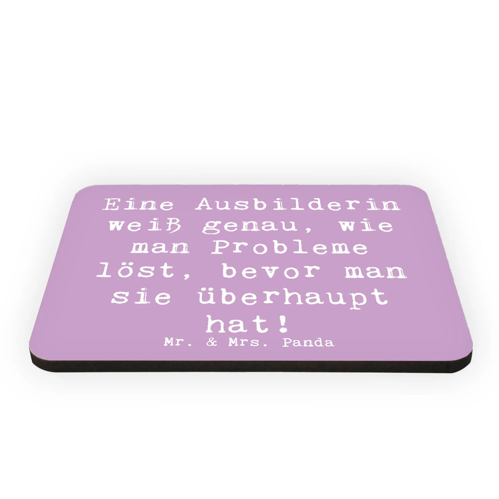Magnet Saying Eine Ausbilderin weiß genau, wie man Probleme löst, bevor man sie überhaupt hat! Pinnwandmagnet, Kühlschrank Dekoration, Souvenir Magnet, Dekomagnet, Motivmagnete, Whiteboard Magnet, Kühlschrankmagnet, Notiz Magnet, Beruf, Ausbildung, Jubiläum, Abschied, Rente, Kollege, Kollegin, Geschenk, Schenken, Arbeitskollege, Mitarbeiter, Firma, Danke, Dankeschön