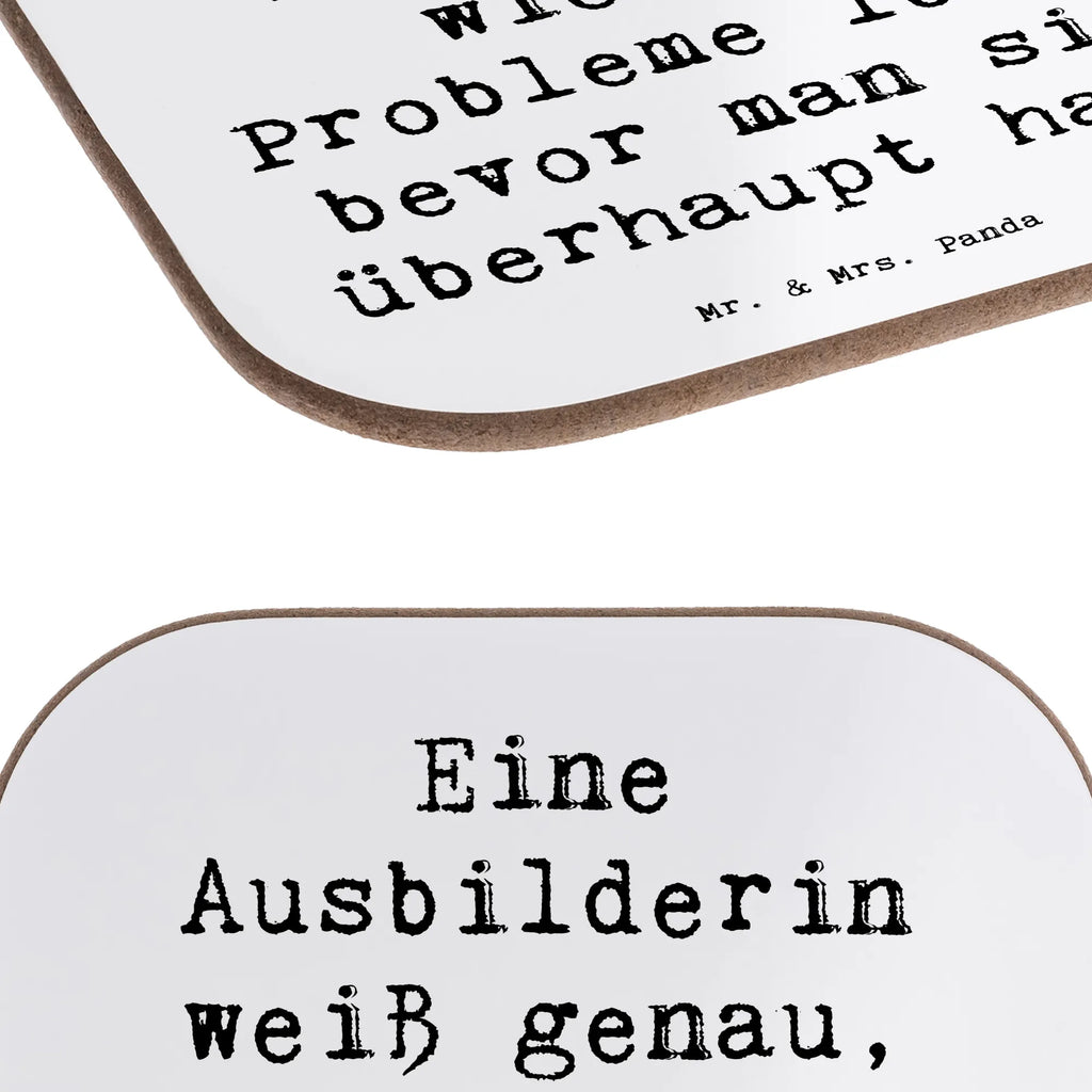 Untersetzer Spruch Eine Ausbilderin weiß genau, wie man Probleme löst, bevor man sie überhaupt hat! Untersetzer, Untersetzer Holz, Glasuntersetzer, Untersetzer Gläser, Korkuntersetzer, Untersetzer aus Holz, Untersetzer Design, Untersetzer für Gläser, Getränkeuntersetzer, Bierdeckel, Tassen Untersetzer, Holzuntersetzer, Beruf, Ausbildung, Jubiläum, Abschied, Rente, Kollege, Kollegin, Geschenk, Schenken, Arbeitskollege, Mitarbeiter, Firma, Danke, Dankeschön