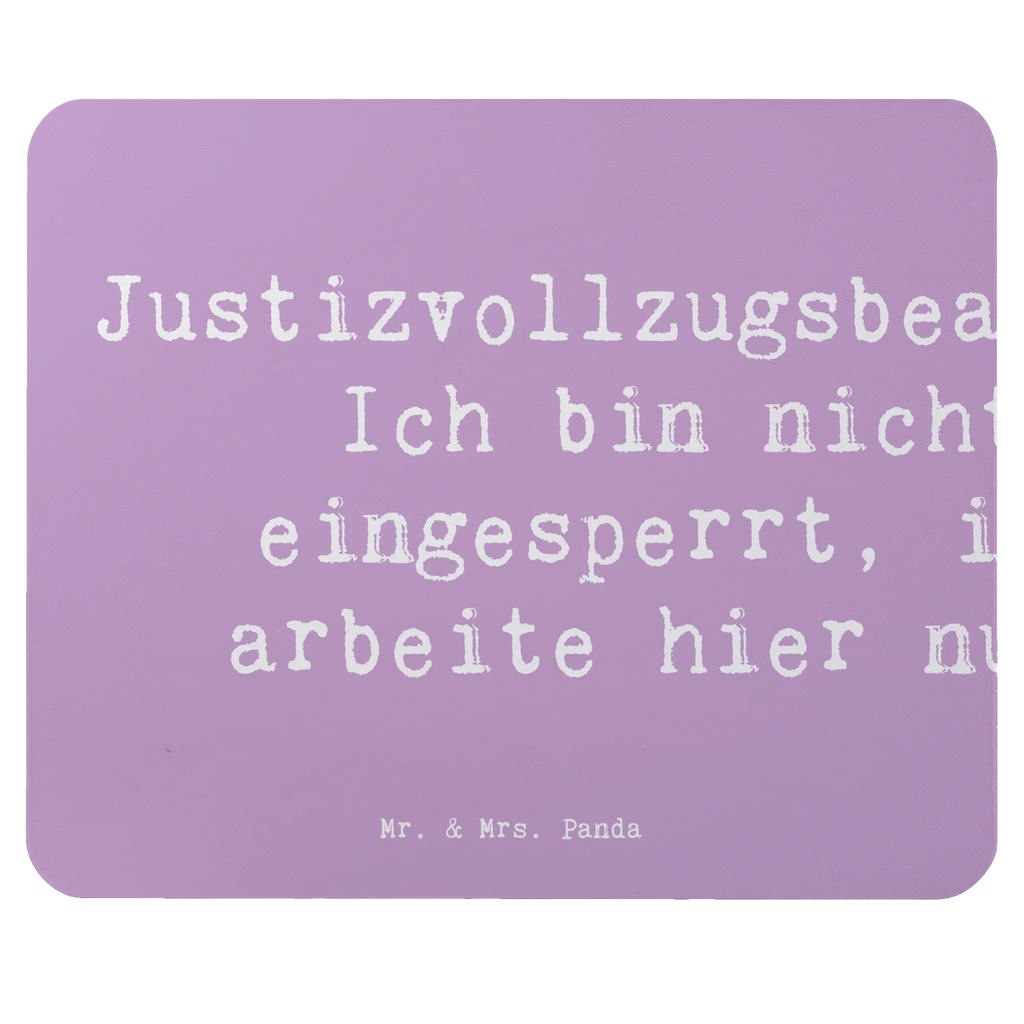 Mouse mat Saying Justizvollzugsbeamter: Ich bin nicht eingesperrt, ich arbeite hier nur! PC Zubehör, Designer Mauspad, Mousepad, Einzigartiges Mauspad, Computer zubehör, Mausunterlage, Arbeitszimmer, Mauspad, Mauspad Büro, Büroausstattung, Beruf, Ausbildung, Jubiläum, Abschied, Rente, Kollege, Kollegin, Geschenk, Schenken, Arbeitskollege, Mitarbeiter, Firma, Danke, Dankeschön