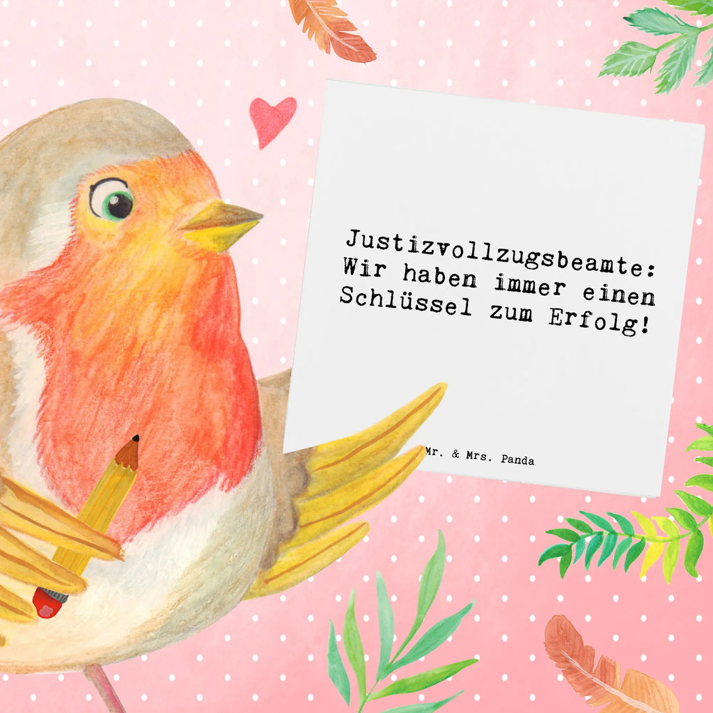 Deluxe Karte Spruch Justizvollzugsbeamte: Wir haben immer einen Schlüssel zum Erfolg! Glückwunschkarte, Einladungskarte, Hochwertige Klappkarte, Grußkarte, Hochzeitskarte, Hochwertige Grußkarte, Klappkarte, Karte, Geburtstagskarte, Beruf, Ausbildung, Jubiläum, Abschied, Rente, Kollege, Kollegin, Geschenk, Schenken, Arbeitskollege, Mitarbeiter, Firma, Danke, Dankeschön