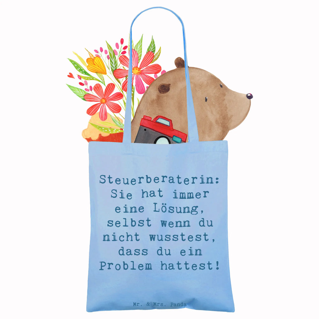 Tragetasche Spruch Steuerberaterin: Sie hat immer eine Lösung, selbst wenn du nicht wusstest, dass du ein Problem hattest! Jutetasche, Tasche, Schultertasche, Einkaufstüte, Shopper, Strandtasche, Umhängetasche, Beuteltasche, Stoffbeutel, Tragetasche, Badetasche, Laptoptasche, Jutebeutel, Beutel, Einkaufstasche, Stofftasche, Beruf, Ausbildung, Jubiläum, Abschied, Rente, Kollege, Kollegin, Geschenk, Schenken, Arbeitskollege, Mitarbeiter, Firma, Danke, Dankeschön