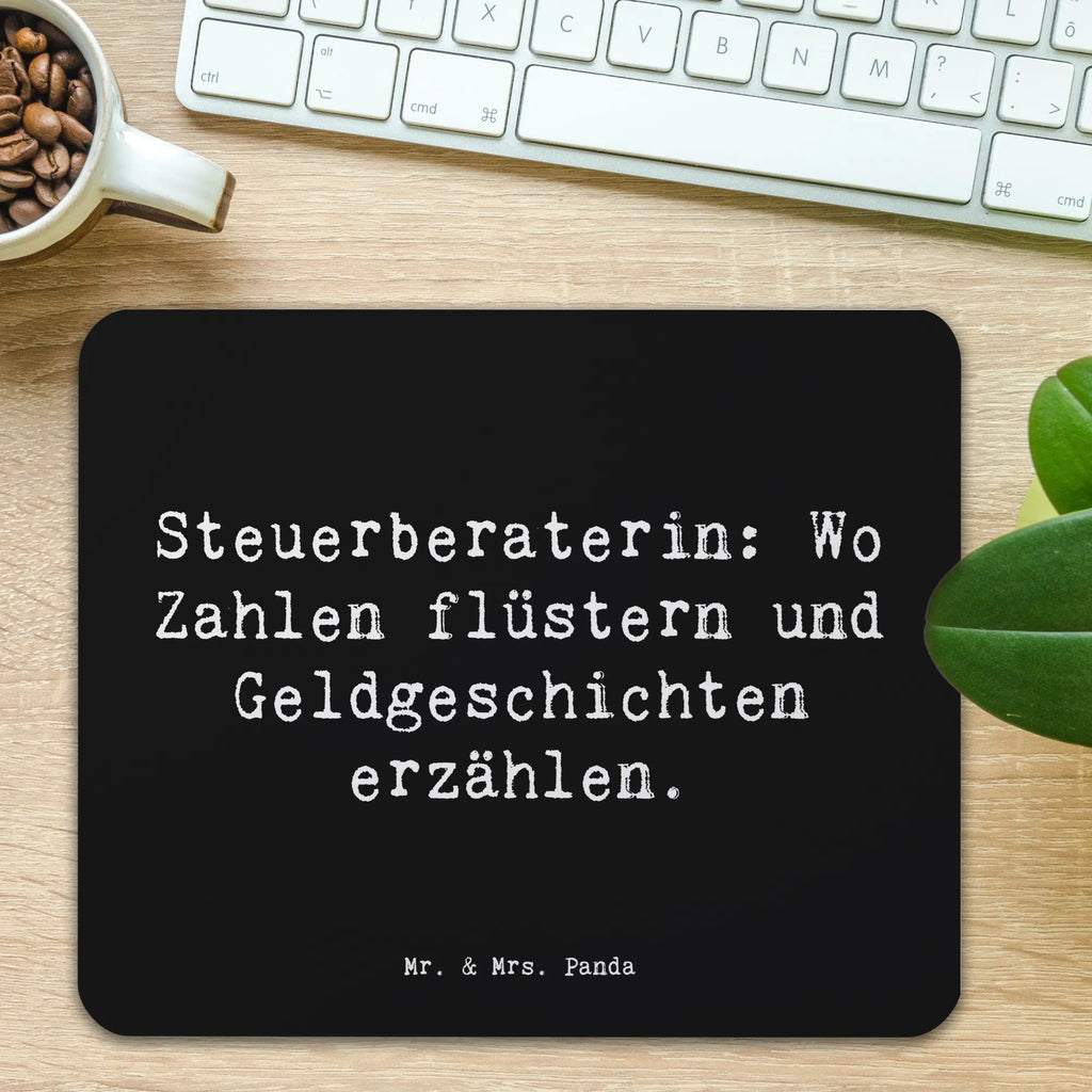 Mouse mat Saying Steuerberaterin: Wo Zahlen flüstern und Geldgeschichten erzählen. Mauspad, Arbeitszimmer, Mousepad, Mauspad Büro, Büroausstattung, Einzigartiges Mauspad, Mausunterlage, Computer zubehör, Designer Mauspad, PC Zubehör, Beruf, Ausbildung, Jubiläum, Abschied, Rente, Kollege, Kollegin, Geschenk, Schenken, Arbeitskollege, Mitarbeiter, Firma, Danke, Dankeschön