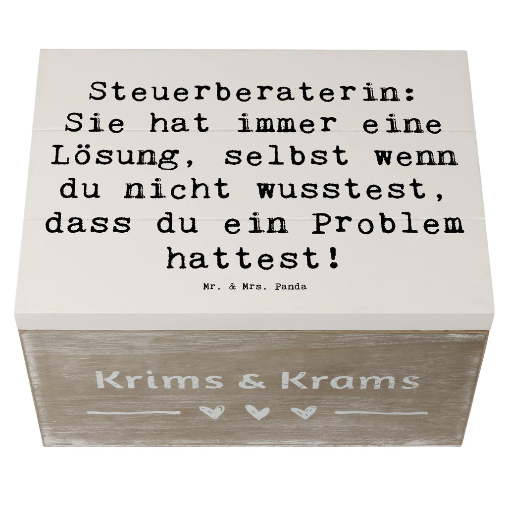 Wooden chest Saying Steuerberaterin: Sie hat immer eine Lösung, selbst wenn du nicht wusstest, dass du ein Problem hattest! Holzkiste, holzschachtel, Schatulle, Aufbewahrungsbox, aufbewahrungskiste mit deckel, aufbewahrungskisten, Box aus Holz, Holzkisten, Holztruhe, holzkästchen, Aufbewahrungskiste, Aufbewahrungsbox Holz, kiste holz, holztruhen, aufbewahrungstruhe, truhe holz, Holzkiste mit Deckel, Holzbox, aufbewahrungsboxen, box holz, Holzboxen, Holz Aufbewahrungsbox, Aufbewahrungsbox aus Holz, holzschatulle, Holzbox mit Deckel, Geschenk, Danke, Dankeschön, Schenken, Beruf, Ausbildung, Abschied, Rente, Kollege, Kollegin, Arbeitskollege, Mitarbeiter, Jubiläum, Firma