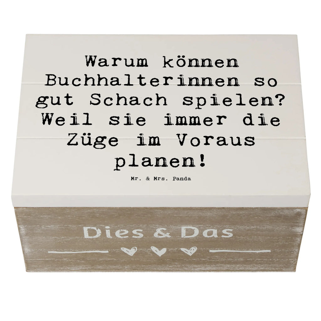 Holzkiste Spruch Warum können Buchhalterinnen so gut Schach spielen? Weil sie immer die Züge im Voraus planen! Holzkiste, Aufbewahrungsbox, Kiste, Geschenkdose, Geschenkbox, Erinnerungskiste, Dekokiste, Schatzkiste, Schatulle, Truhe, XXL, Erinnerungsbox, Beruf, Ausbildung, Jubiläum, Abschied, Rente, Kollege, Kollegin, Geschenk, Schenken, Arbeitskollege, Mitarbeiter, Firma, Danke, Dankeschön