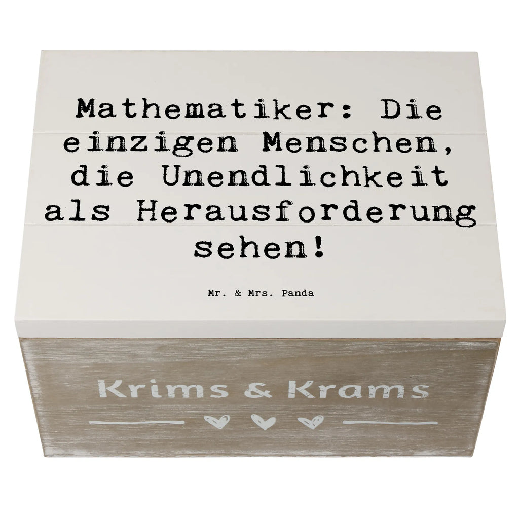 Wooden chest Saying Mathematiker: Die einzigen Menschen, die Unendlichkeit als Herausforderung sehen! Aufbewahrungsbox Holz, kiste holz, holztruhen, truhe holz, Holzkiste, box holz, Holzkisten, Aufbewahrungsbox, aufbewahrungskisten, Holzboxen, aufbewahrungsboxen, Holz Aufbewahrungsbox, holzschachtel, Box aus Holz, holzschatulle, aufbewahrungskiste mit deckel, Holztruhe, Schatulle, Aufbewahrungskiste, Holzkiste mit Deckel, Holzbox mit Deckel, holzkästchen, Aufbewahrungsbox aus Holz, Holzbox, aufbewahrungstruhe, Geschenk, Danke, Dankeschön, Schenken, Beruf, Ausbildung, Abschied, Rente, Kollege, Kollegin, Arbeitskollege, Mitarbeiter, Jubiläum, Firma