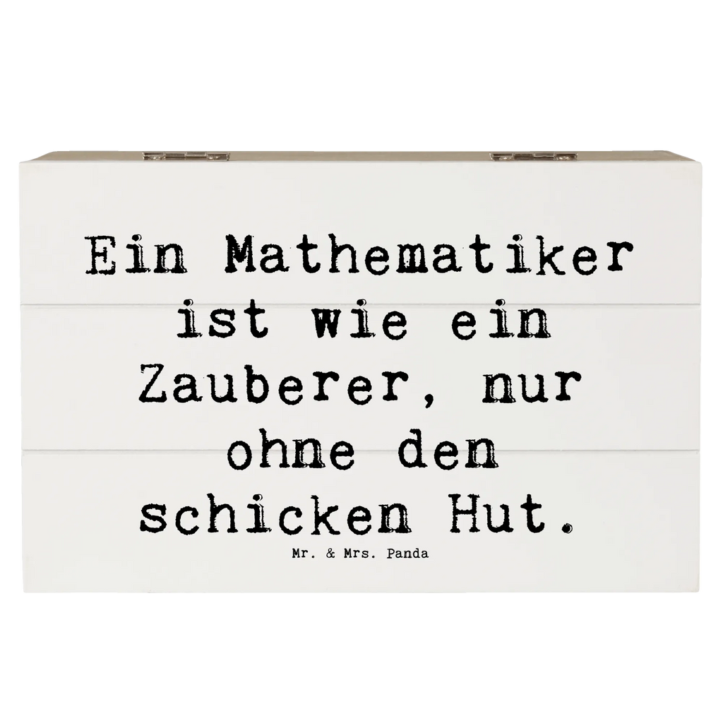 Holzkiste Spruch Ein Mathematiker ist wie ein Zauberer, nur ohne den schicken Hut. Geschenkdose, Geschenkbox, Schatzkiste, Truhe, Dekokiste, Aufbewahrungsbox, Holzkiste, XXL, Erinnerungskiste, Kiste, Erinnerungsbox, Schatulle, Beruf, Ausbildung, Jubiläum, Abschied, Rente, Kollege, Kollegin, Geschenk, Schenken, Arbeitskollege, Mitarbeiter, Firma, Danke, Dankeschön