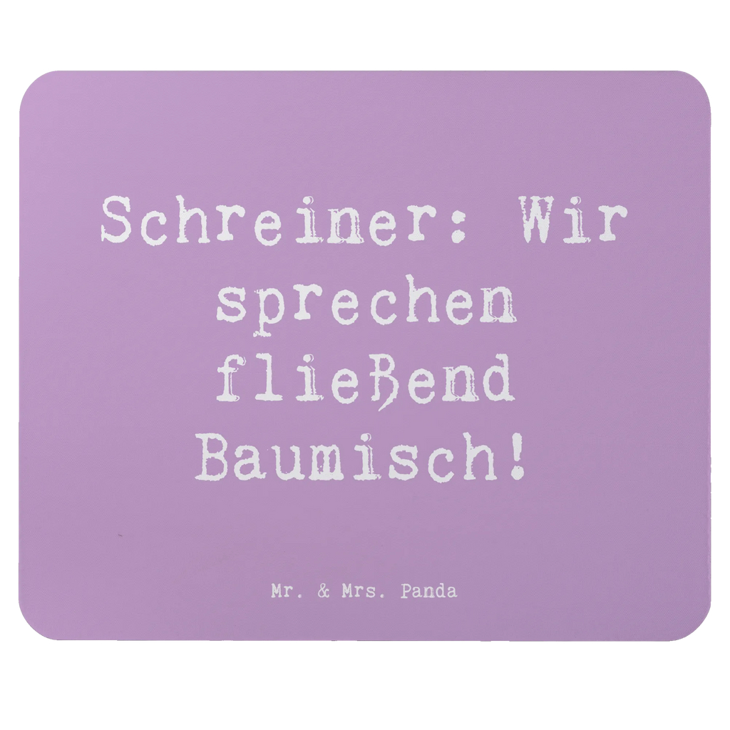 Mauspad Spruch Schreiner: Wir sprechen fließend Baumisch! Mausunterlage, Designer Mauspad, PC Zubehör, Büroausstattung, Einzigartiges Mauspad, Computer zubehör, Arbeitszimmer, Mauspad Büro, Mousepad, Mauspad, Beruf, Ausbildung, Jubiläum, Abschied, Rente, Kollege, Kollegin, Geschenk, Schenken, Arbeitskollege, Mitarbeiter, Firma, Danke, Dankeschön