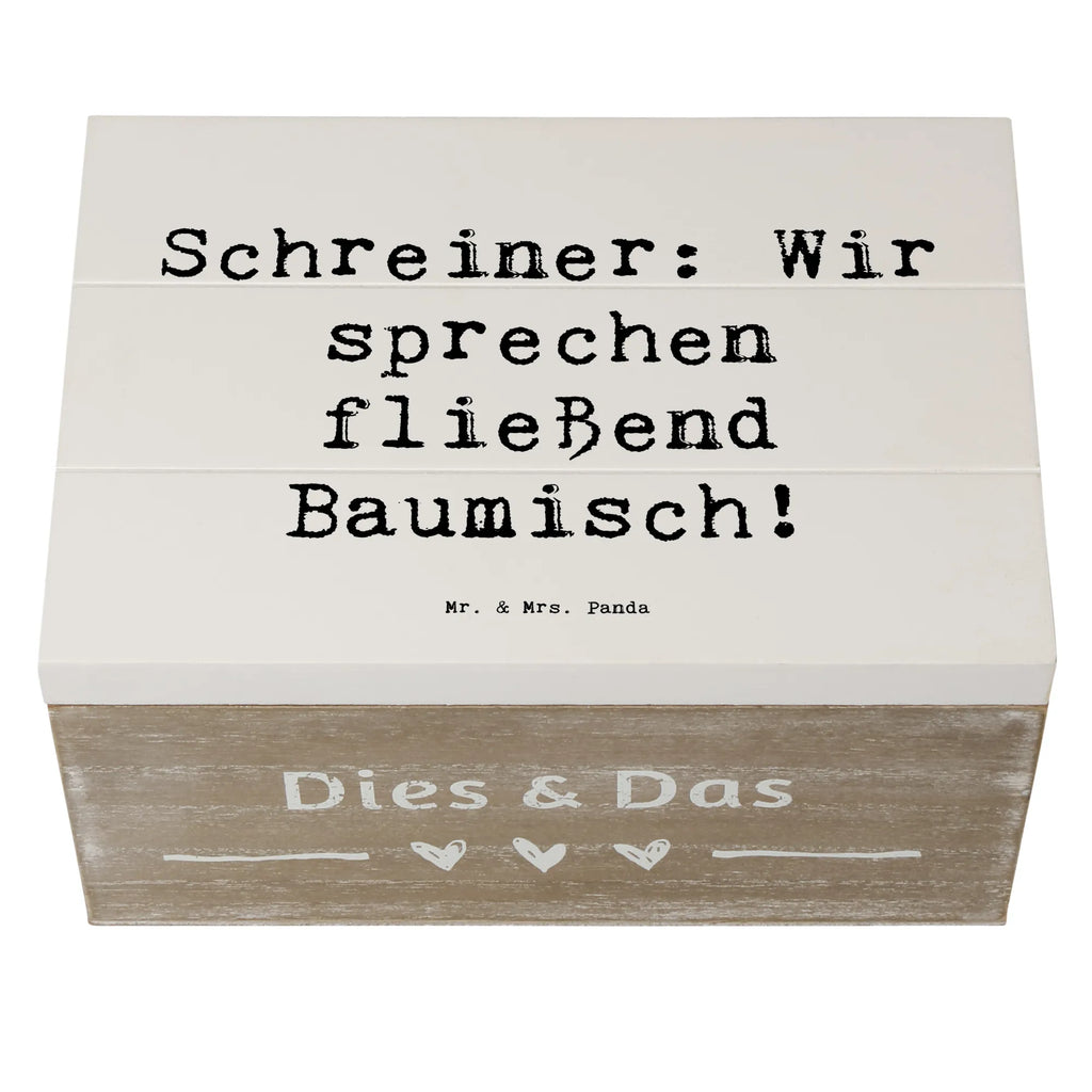 Holzkiste Spruch Schreiner: Wir sprechen fließend Baumisch! Holztruhe, aufbewahrungsboxen, Holzboxen, kiste holz, aufbewahrungskisten, truhe holz, Holzkiste, holzschachtel, holztruhen, Holzbox mit Deckel, aufbewahrungskiste mit deckel, holzschatulle, Holz Aufbewahrungsbox, aufbewahrungstruhe, Aufbewahrungskiste, Box aus Holz, Holzbox, Aufbewahrungsbox Holz, box holz, Schatulle, Holzkisten, Aufbewahrungsbox, Aufbewahrungsbox aus Holz, holzkästchen, Holzkiste mit Deckel, Geschenk, Danke, Dankeschön, Schenken, Beruf, Ausbildung, Abschied, Rente, Kollege, Kollegin, Arbeitskollege, Mitarbeiter, Jubiläum, Firma