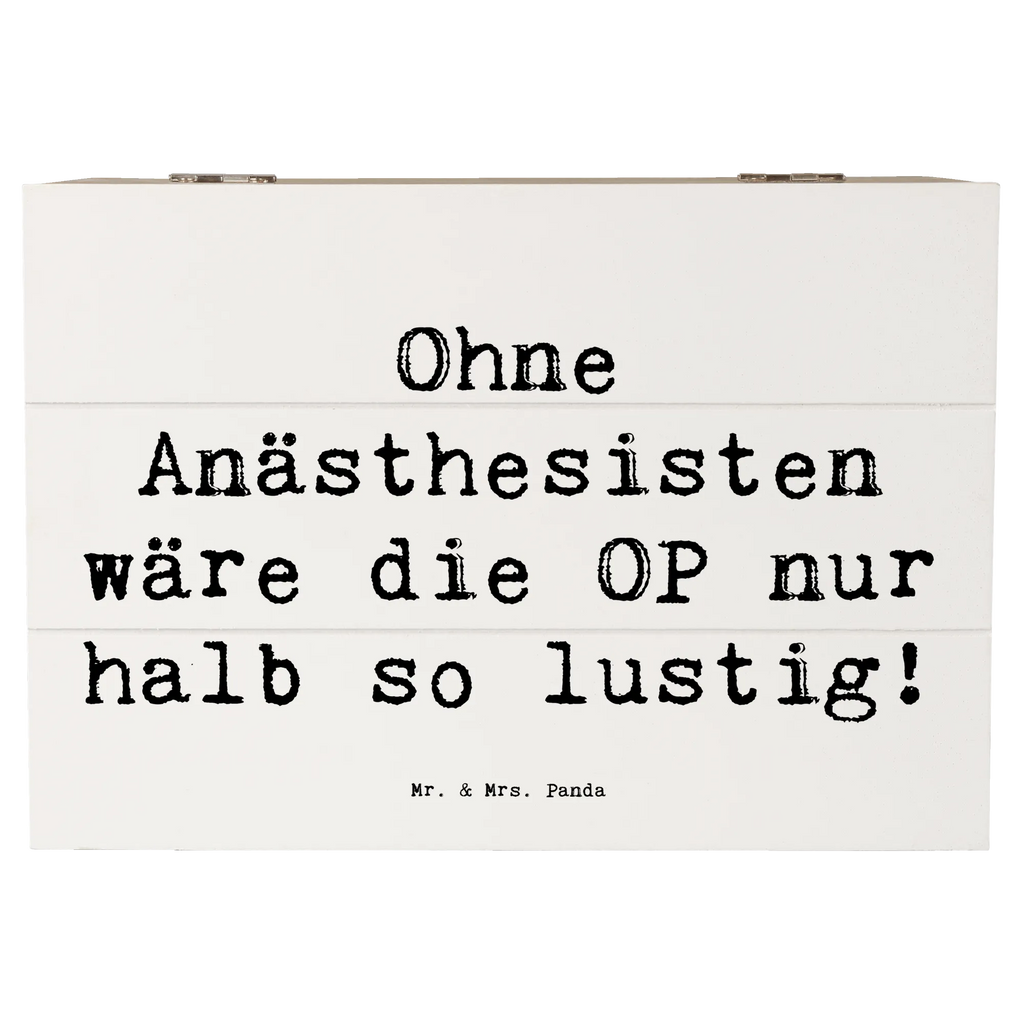 Holzkiste Spruch Ohne Anästhesisten wäre die OP nur halb so lustig! Erinnerungsbox, Aufbewahrungsbox, Holzkiste, Kiste, Truhe, Schatzkiste, Dekokiste, XXL, Erinnerungskiste, Geschenkbox, Schatulle, Geschenkdose, Beruf, Ausbildung, Jubiläum, Abschied, Rente, Kollege, Kollegin, Geschenk, Schenken, Arbeitskollege, Mitarbeiter, Firma, Danke, Dankeschön