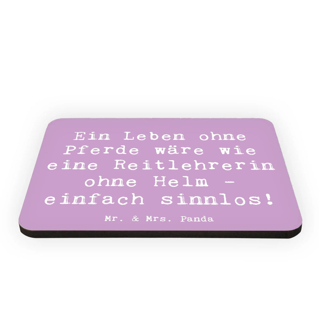 Magnet Saying Ein Leben ohne Pferde wäre wie eine Reitlehrerin ohne Helm - einfach sinnlos! Notiz Magnet, Dekomagnet, Pinnwandmagnet, Kühlschrankmagnet, Kühlschrank Dekoration, Motivmagnete, Whiteboard Magnet, Souvenir Magnet, Beruf, Ausbildung, Jubiläum, Abschied, Rente, Kollege, Kollegin, Geschenk, Schenken, Arbeitskollege, Mitarbeiter, Firma, Danke, Dankeschön