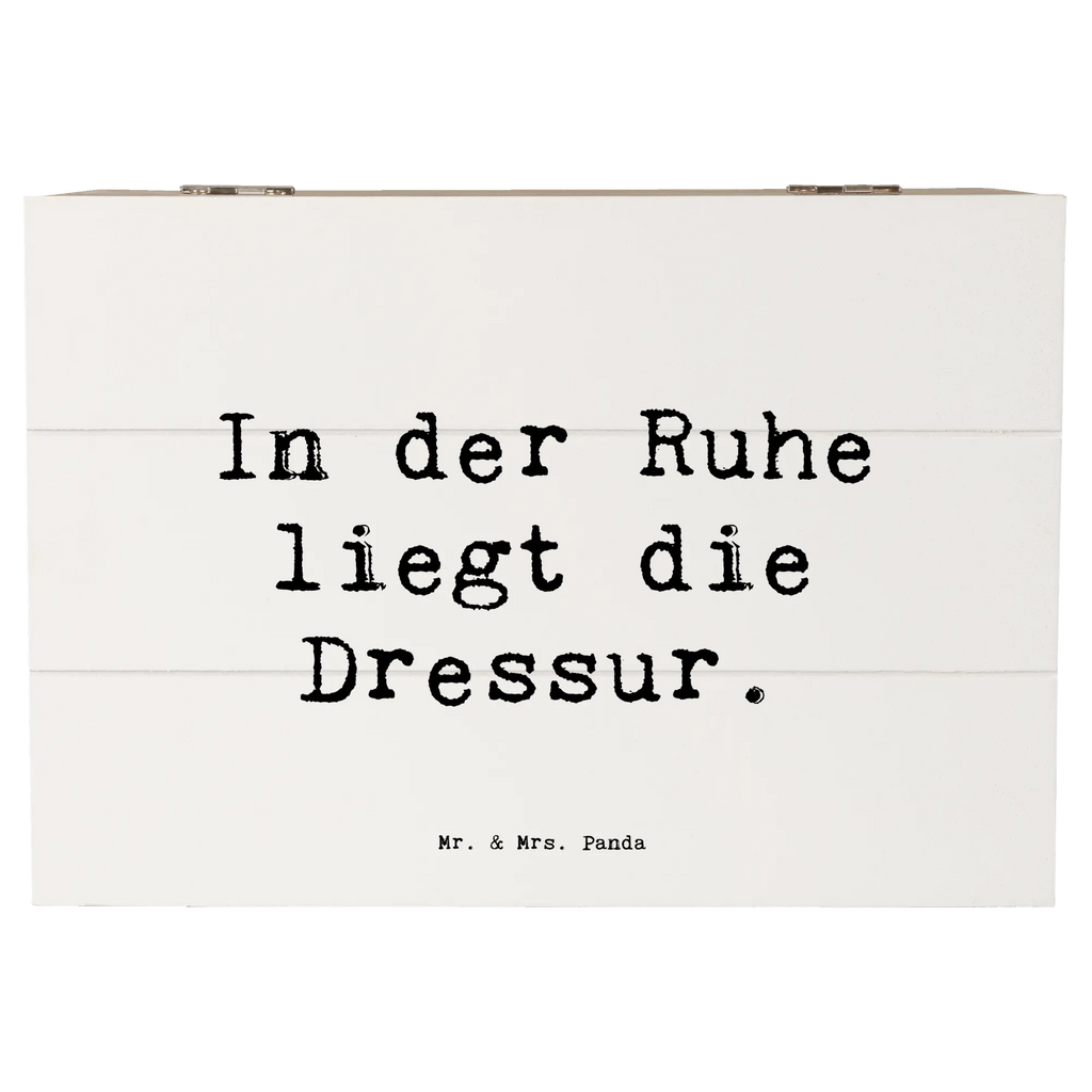 Wooden chest Saying In der Ruhe liegt die Dressur. Erinnerungsbox, Holzkiste, Geschenkbox, Truhe, Erinnerungskiste, XXL, Aufbewahrungsbox, Schatulle, Schatzkiste, Kiste, Geschenkdose, Dekokiste, Beruf, Ausbildung, Jubiläum, Abschied, Rente, Kollege, Kollegin, Geschenk, Schenken, Arbeitskollege, Mitarbeiter, Firma, Danke, Dankeschön