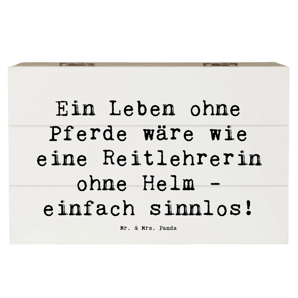 Holzkiste Spruch Ein Leben ohne Pferde wäre wie eine Reitlehrerin ohne Helm - einfach sinnlos! Geschenkbox, Dekokiste, Aufbewahrungsbox, Erinnerungsbox, Erinnerungskiste, Truhe, Geschenkdose, Kiste, Holzkiste, Schatulle, XXL, Schatzkiste, Beruf, Ausbildung, Jubiläum, Abschied, Rente, Kollege, Kollegin, Geschenk, Schenken, Arbeitskollege, Mitarbeiter, Firma, Danke, Dankeschön