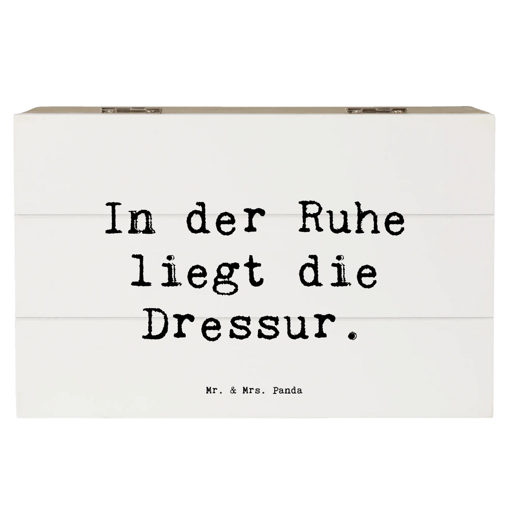 Wooden chest Saying In der Ruhe liegt die Dressur. Erinnerungsbox, Holzkiste, Geschenkbox, Truhe, Erinnerungskiste, XXL, Aufbewahrungsbox, Schatulle, Schatzkiste, Kiste, Geschenkdose, Dekokiste, Beruf, Ausbildung, Jubiläum, Abschied, Rente, Kollege, Kollegin, Geschenk, Schenken, Arbeitskollege, Mitarbeiter, Firma, Danke, Dankeschön