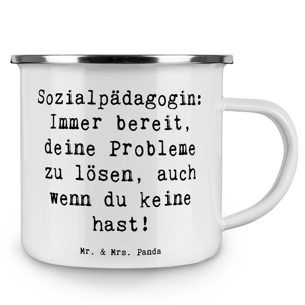 Camping Emaille Tasse Spruch Sozialpädagogin: Immer bereit, deine Probleme zu lösen, auch wenn du keine hast! Camping Becher Edelstahl, Outdoor Becher, Emaille Trinkbecher, Emaille Campingbecher, Emaille Becher, Trinkbecher, Metalltasse, Camping Tasse Metall, Metalltasse für Camping, Blechtasse Outdoor, Blechtasse, Tasse Emaille, Tasse Camping, Emaille Tasse, Emaille Tassen, Metall Tasse, Outdoor Tasse, Kaffee Blechtasse, Camping Becher, Campingtassen, Edelstahl Trinkbecher, Campingbecher, Blechtassen, Emaille Becher Camping, Emailletasse, Camping Tasse Emaille, Camping Tassen, Emaille Tasse Camping, Camping Tassen Emaille, Campingtasse, Beruf, Ausbildung, Jubiläum, Abschied, Rente, Kollege, Kollegin, Geschenk, Schenken, Arbeitskollege, Mitarbeiter, Firma, Danke, Dankeschön