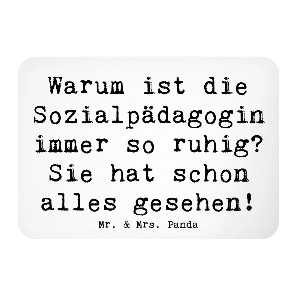 Magnet Spruch Warum ist die Sozialpädagogin immer so ruhig? Sie hat schon alles gesehen! Notiz Magnet, Dekomagnet, Kühlschrank Dekoration, Kühlschrankmagnet, Motivmagnete, Whiteboard Magnet, Pinnwandmagnet, Souvenir Magnet, Beruf, Ausbildung, Jubiläum, Abschied, Rente, Kollege, Kollegin, Geschenk, Schenken, Arbeitskollege, Mitarbeiter, Firma, Danke, Dankeschön
