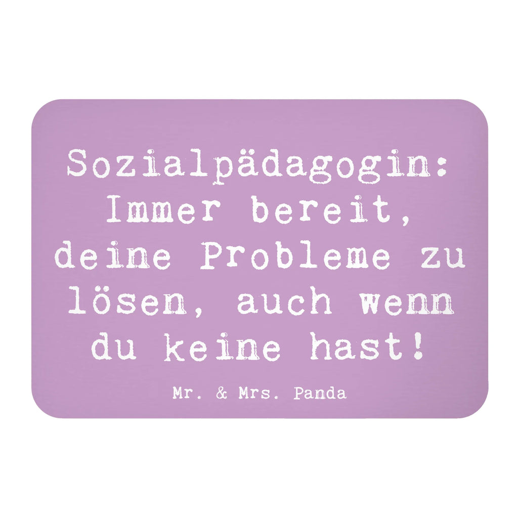 Magnet Spruch Sozialpädagogin: Immer bereit, deine Probleme zu lösen, auch wenn du keine hast! Kühlschrank Dekoration, Whiteboard Magnet, Motivmagnete, Notiz Magnet, Kühlschrankmagnet, Souvenir Magnet, Dekomagnet, Pinnwandmagnet, Beruf, Ausbildung, Jubiläum, Abschied, Rente, Kollege, Kollegin, Geschenk, Schenken, Arbeitskollege, Mitarbeiter, Firma, Danke, Dankeschön