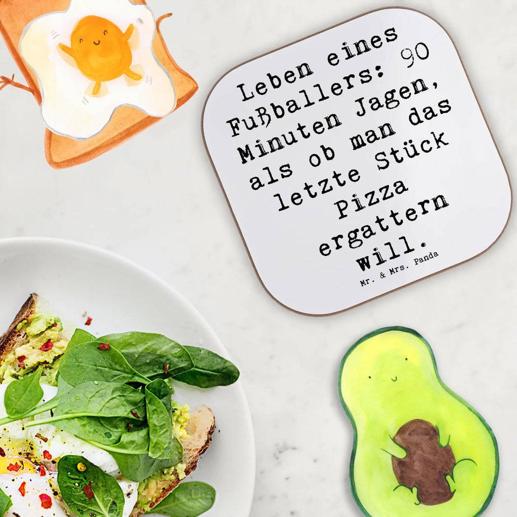 Untersetzer Spruch Leben eines Fußballers: 90 Minuten Jagen, als ob man das letzte Stück Pizza ergattern will. Untersetzer für Gläser, Untersetzer, Glasuntersetzer, Untersetzer Design, Untersetzer aus Holz, Untersetzer Holz, Getränkeuntersetzer, Untersetzer Gläser, Holzuntersetzer, Bierdeckel, Korkuntersetzer, Tassen Untersetzer, Beruf, Ausbildung, Jubiläum, Abschied, Rente, Kollege, Kollegin, Geschenk, Schenken, Arbeitskollege, Mitarbeiter, Firma, Danke, Dankeschön