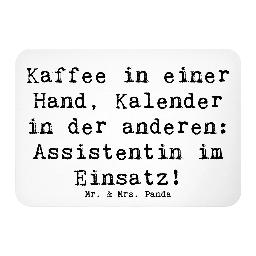 Magnet Spruch Kaffee in einer Hand, Kalender in der anderen: Assistentin im Einsatz! Souvenir Magnet, Kühlschrankmagnet, Kühlschrank Dekoration, Whiteboard Magnet, Dekomagnet, Pinnwandmagnet, Motivmagnete, Notiz Magnet, Beruf, Ausbildung, Jubiläum, Abschied, Rente, Kollege, Kollegin, Geschenk, Schenken, Arbeitskollege, Mitarbeiter, Firma, Danke, Dankeschön