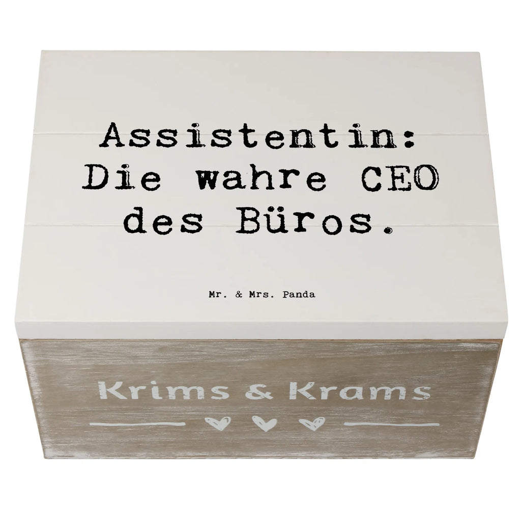 Holzkiste Spruch Assistentin: Die wahre CEO des Büros. Geschenkdose, Dekokiste, Erinnerungsbox, Erinnerungskiste, Truhe, Geschenkbox, Schatulle, Holzkiste, Schatzkiste, XXL, Aufbewahrungsbox, Kiste, Beruf, Ausbildung, Jubiläum, Abschied, Rente, Kollege, Kollegin, Geschenk, Schenken, Arbeitskollege, Mitarbeiter, Firma, Danke, Dankeschön