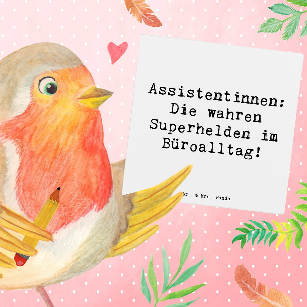 Deluxe Karte Spruch Assistentinnen: Die wahren Superhelden im Büroalltag! Karte, Klappkarte, Hochzeitskarte, Glückwunschkarte, Hochwertige Klappkarte, Geburtstagskarte, Grußkarte, Hochwertige Grußkarte, Einladungskarte, Beruf, Ausbildung, Jubiläum, Abschied, Rente, Kollege, Kollegin, Geschenk, Schenken, Arbeitskollege, Mitarbeiter, Firma, Danke, Dankeschön