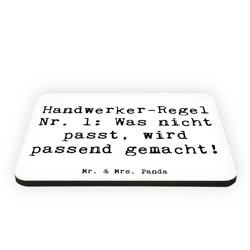Magnet Spruch Handwerker-Regel Nr. 1: Was nicht passt, wird passend gemacht! Kühlschrankmagnet, Motivmagnete, Kühlschrank Dekoration, Pinnwandmagnet, Souvenir Magnet, Notiz Magnet, Whiteboard Magnet, Dekomagnet, Beruf, Ausbildung, Jubiläum, Abschied, Rente, Kollege, Kollegin, Geschenk, Schenken, Arbeitskollege, Mitarbeiter, Firma, Danke, Dankeschön