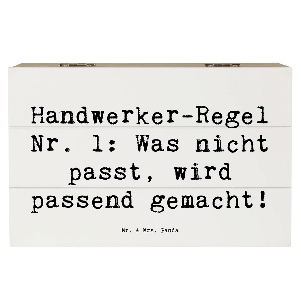 Holzkiste Spruch Handwerker-Regel Nr. 1: Was nicht passt, wird passend gemacht! Erinnerungskiste, Truhe, Aufbewahrungsbox, Schatzkiste, Kiste, Geschenkdose, Geschenkbox, Schatulle, Holzkiste, Dekokiste, Erinnerungsbox, XXL, Beruf, Ausbildung, Jubiläum, Abschied, Rente, Kollege, Kollegin, Geschenk, Schenken, Arbeitskollege, Mitarbeiter, Firma, Danke, Dankeschön