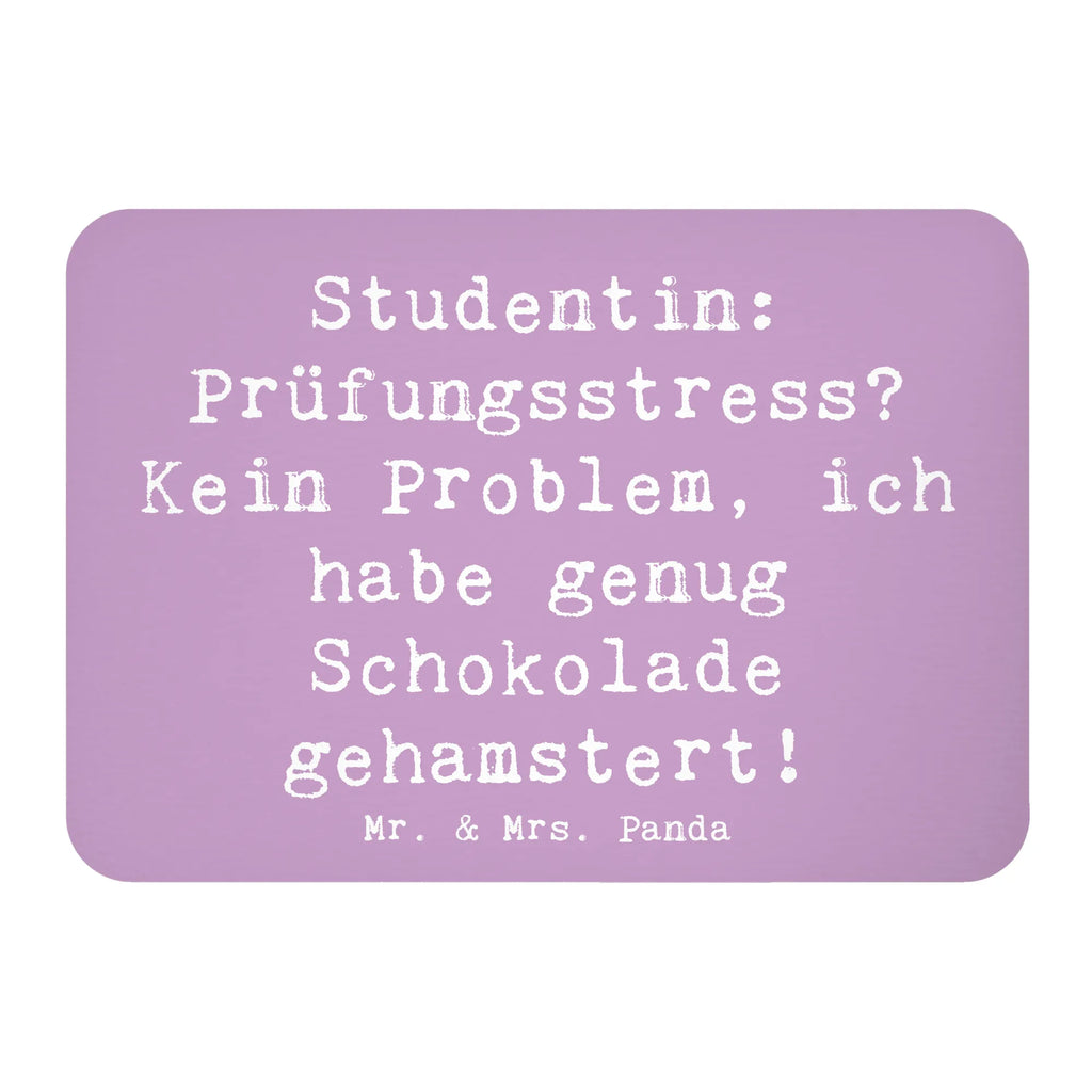 Magnet Spruch Studentin: Prüfungsstress? Kein Problem, ich habe genug Schokolade gehamstert! Pinnwandmagnet, Whiteboard Magnet, Notiz Magnet, Souvenir Magnet, Kühlschrank Dekoration, Motivmagnete, Dekomagnet, Kühlschrankmagnet, Beruf, Ausbildung, Jubiläum, Abschied, Rente, Kollege, Kollegin, Geschenk, Schenken, Arbeitskollege, Mitarbeiter, Firma, Danke, Dankeschön