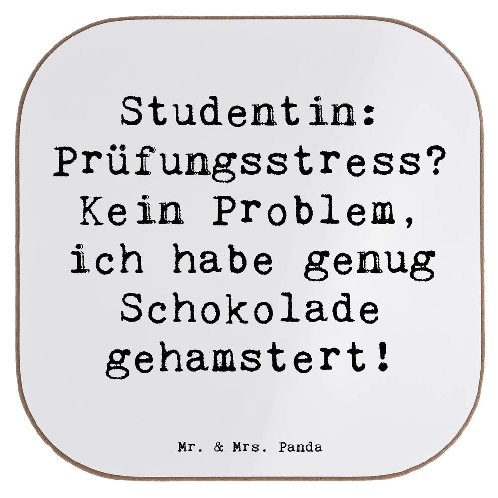 Untersetzer Spruch Studentin: Prüfungsstress? Kein Problem, ich habe genug Schokolade gehamstert! Tassen Untersetzer, Untersetzer für Gläser, Korkuntersetzer, Glasuntersetzer, Getränkeuntersetzer, Untersetzer aus Holz, Untersetzer, Untersetzer Holz, Untersetzer Gläser, Holzuntersetzer, Bierdeckel, Untersetzer Design, Beruf, Ausbildung, Jubiläum, Abschied, Rente, Kollege, Kollegin, Geschenk, Schenken, Arbeitskollege, Mitarbeiter, Firma, Danke, Dankeschön