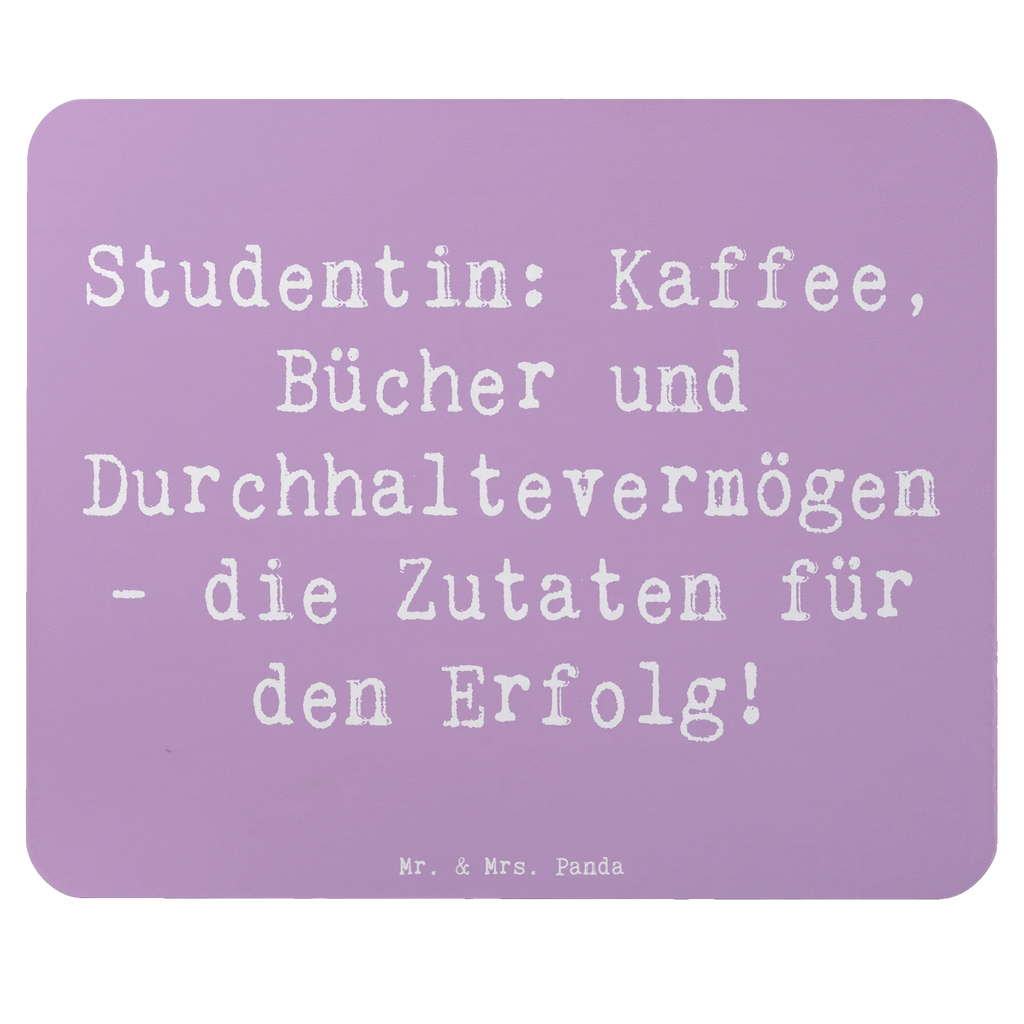 Mouse mat Saying Studentin: Kaffee, Bücher und Durchhaltevermögen - die Zutaten für den Erfolg! Büroausstattung, Mauspad Büro, Mauspad, Arbeitszimmer, PC Zubehör, Computer zubehör, Einzigartiges Mauspad, Mousepad, Mausunterlage, Designer Mauspad, Beruf, Ausbildung, Jubiläum, Abschied, Rente, Kollege, Kollegin, Geschenk, Schenken, Arbeitskollege, Mitarbeiter, Firma, Danke, Dankeschön